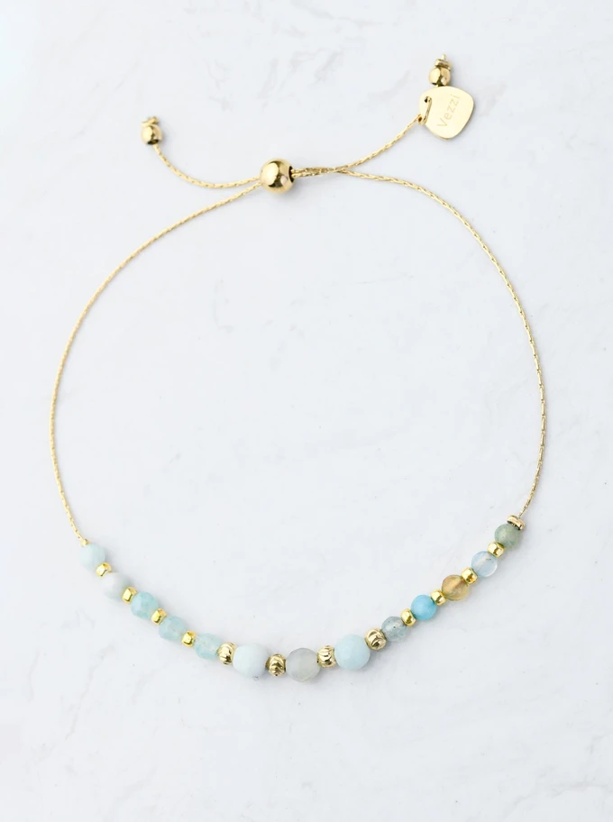 Bransoletka Amazonit, złoty S107988Z00