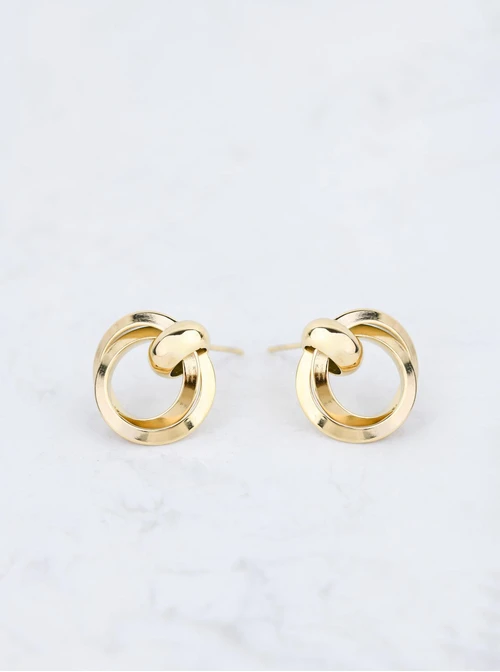 Kolczyki kółeczka, złoty S207446Z00