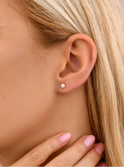 Kolczyki perełki, złoty S207506Z00