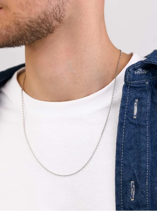 Łańcuszek męski, srebrny S307962S00
