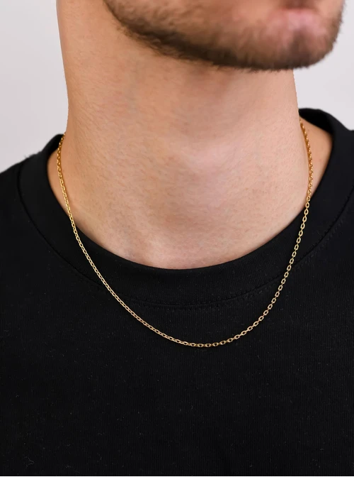 Łańcuszek męski, złoty S307961Z00