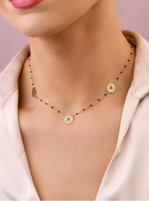 Naszyjnik Rozeta Vezzi, złoty S308305Z00