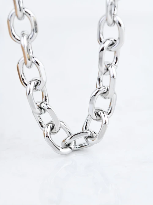 Naszyjnik męski, łańcuch, srebrny S307952S00