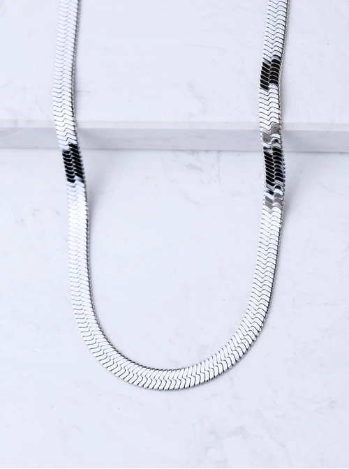 Naszyjnik męski, żmijka, stal S307965S00