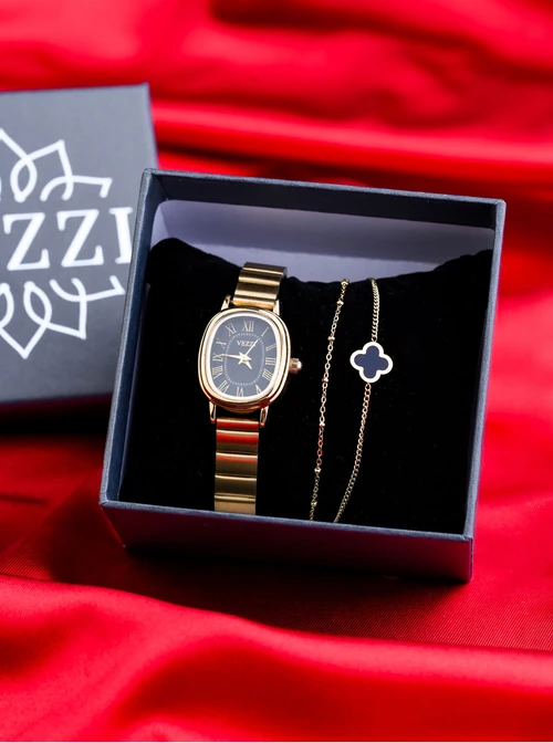 [Zestaw] Zegarek Vezzi, złoty S507005Z00