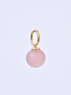 Zawieszka Opal Pudrowy, stal pozłacana SC08059Z00-18