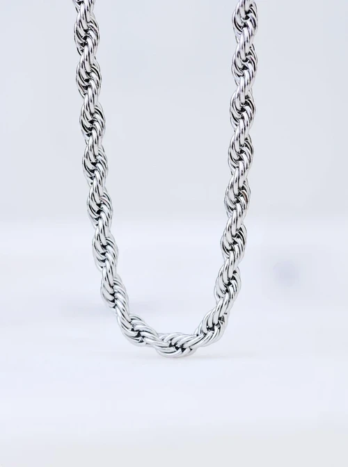 [Zestaw] Naszyjnik splot Corda, (0,3 cm), srebrny S304661S00