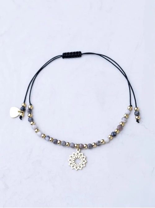 Bransoletka Rozeta Vezzi, Orle Oko, stal pozłacana S108529Z00