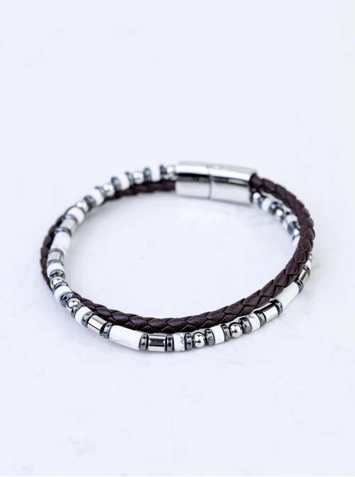 Bransoletka męska, Holwit Biały, stal S109270S00