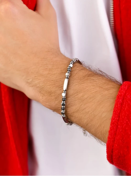 Bransoletka męska, Teraherc, stal S109200S00