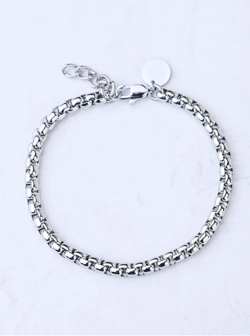 Bransoletka męska, łańcuch, stal S107975S00