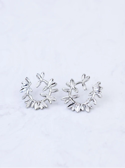 Kolczyki listki, stal S208269S00