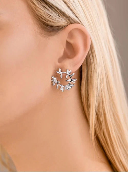 Kolczyki listki, stal S208269S00