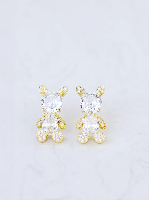 Kolczyki wieczorowe Miś B209031P00