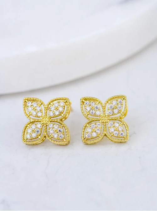 Kolczyki wieczorowe koniczynka B208899P00