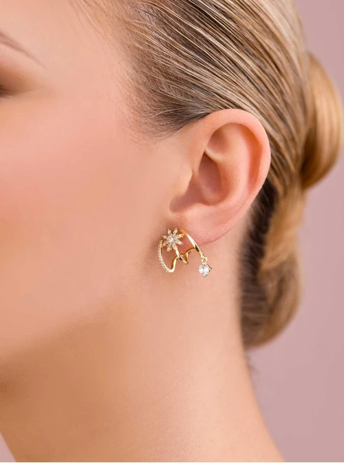 Kolczyki wieczorowe kryształki B208694P00