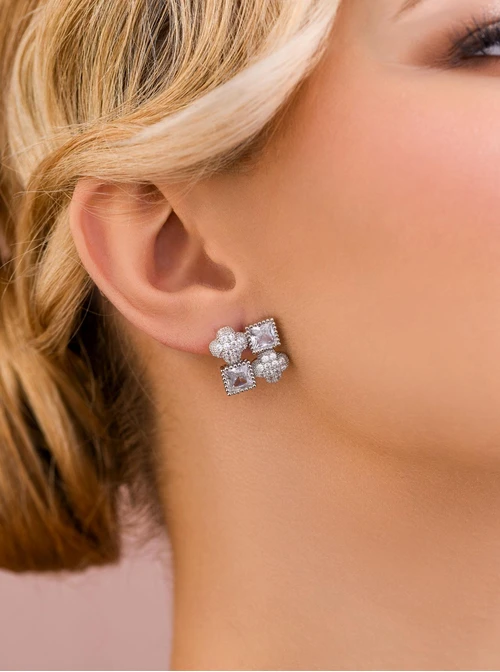 Kolczyki wieczorowe kryształki B208786P00