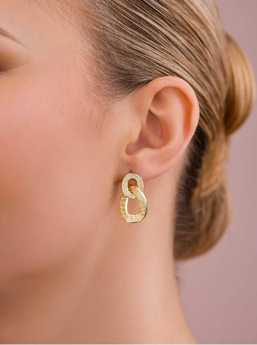 Kolczyki wieczorowe kryształki B208883P00