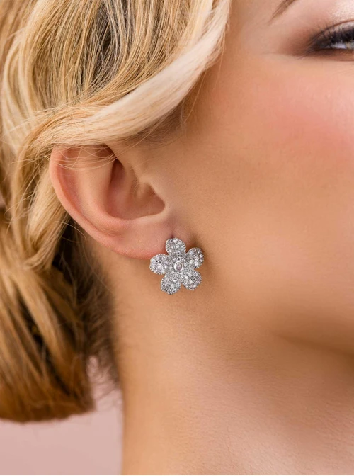 Kolczyki wieczorowe kwiat B208782P00