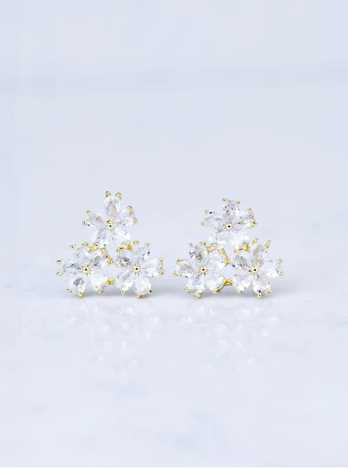 Kolczyki wieczorowe kwiatuszki B208790P00