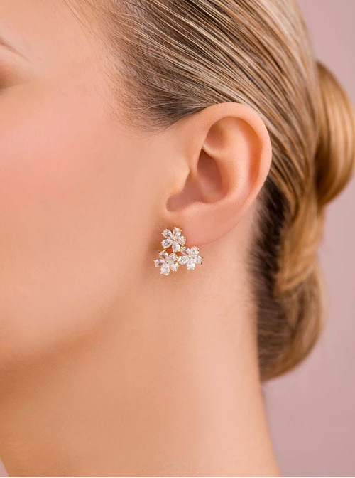 Kolczyki wieczorowe kwiatuszki B208790P00