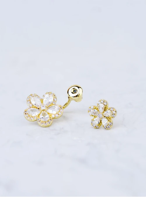 Kolczyki wieczorowe kwiatuszki B209011P00