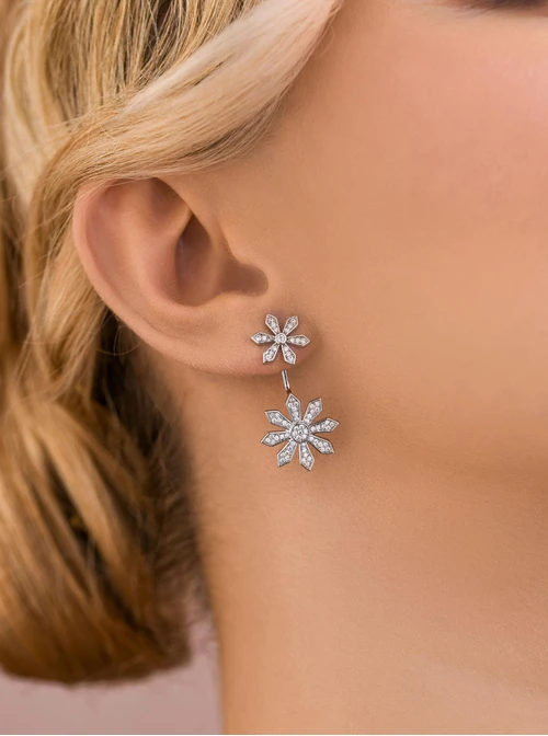 Kolczyki wieczorowe kwiatuszki B209014P00