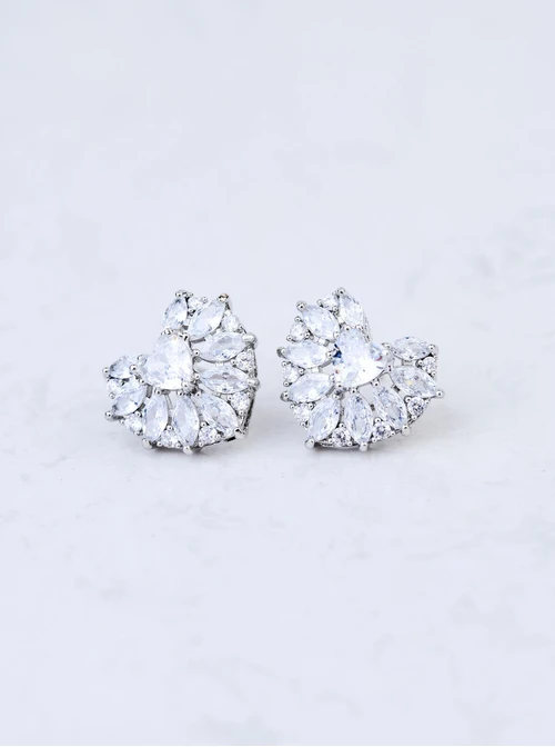 Kolczyki wieczorowe serduszko B208778P00