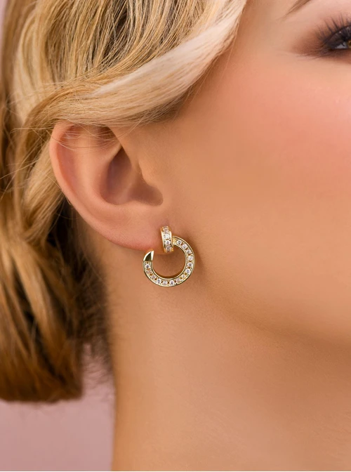 Kolczyki wieczorowe z kryształkami B208773P00