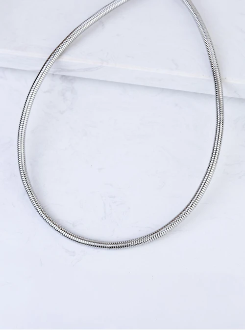 Naszyjnik męski, żmijka, stal S307974S00