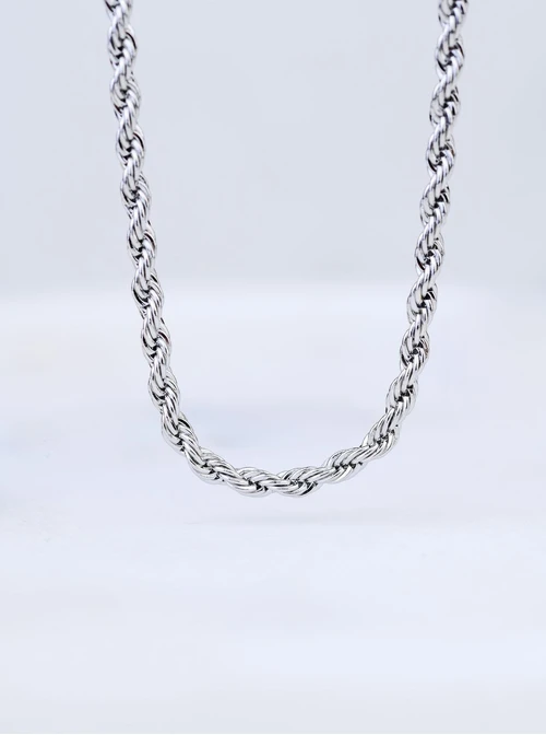 Naszyjnik splot Corda, (0,25 cm), srebrny S304659S00