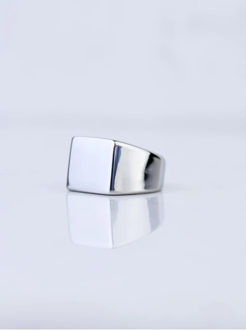 Pierścionek sygnet unisex, stal S406520S00