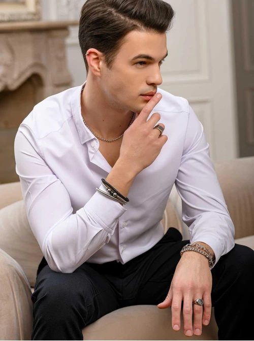 Pierścionek sygnet unisex, stal S406520S00