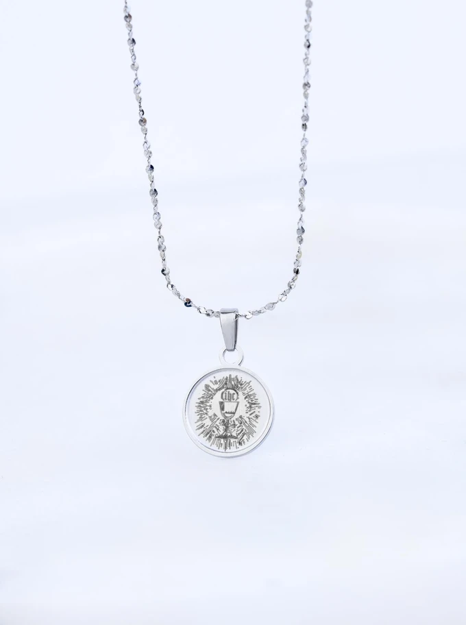 Naszyjnik Medalik, stal  S309564S00