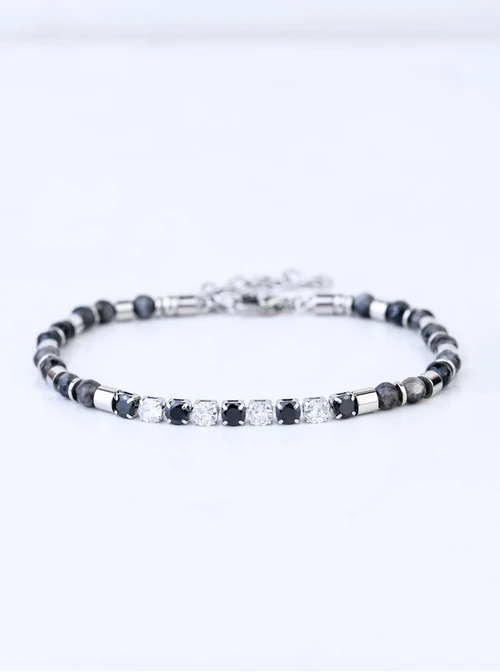 Zestaw Bransoletek Męskich Steel Titan