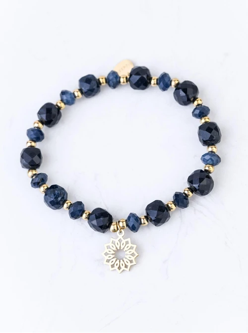 Bransoletka Rozeta Vezzi, Apatyt, stal pozłacana S108974Z00