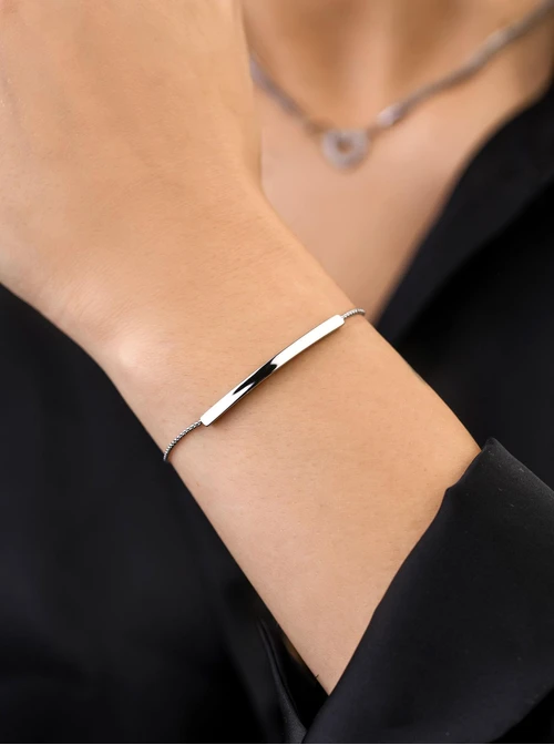 Bransoletka stal S108146S00