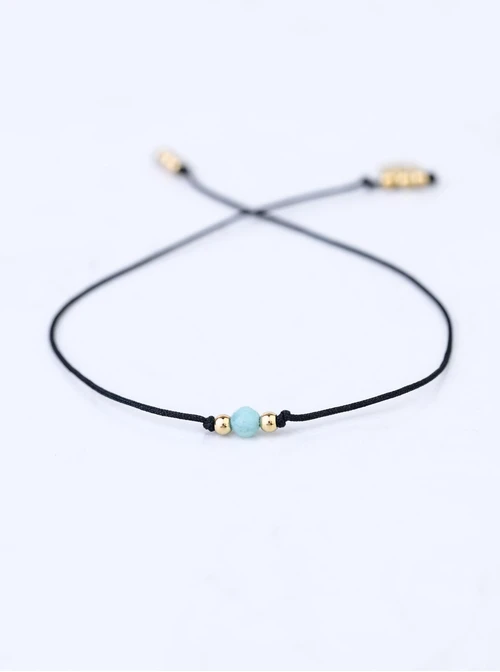 Bransoletka szczęścia, Amazonit, Wodnik S109060Z01