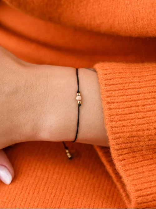 Bransoletka szczęścia, Kwarc Różowy, Byk S109051Z01