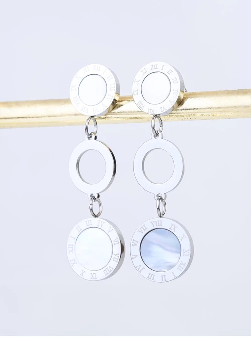 Kolczyki kółeczka, stal S208267S02