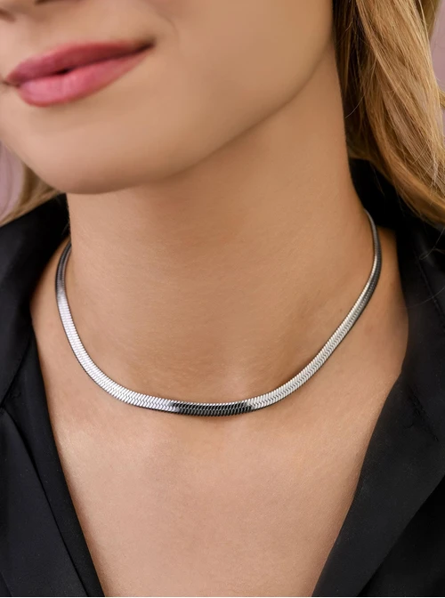 Naszyjnik żmijka, stal S307512S00