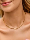 Naszyjnik łańcuch, baza Charms, stal pozłacana S309775Z00