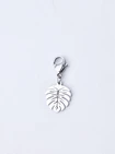 Zawieszka, charms, monstera, stal SC09786S00