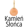 Zawieszka Kamień Słońca, stal pozłacana SC08059Z00-15