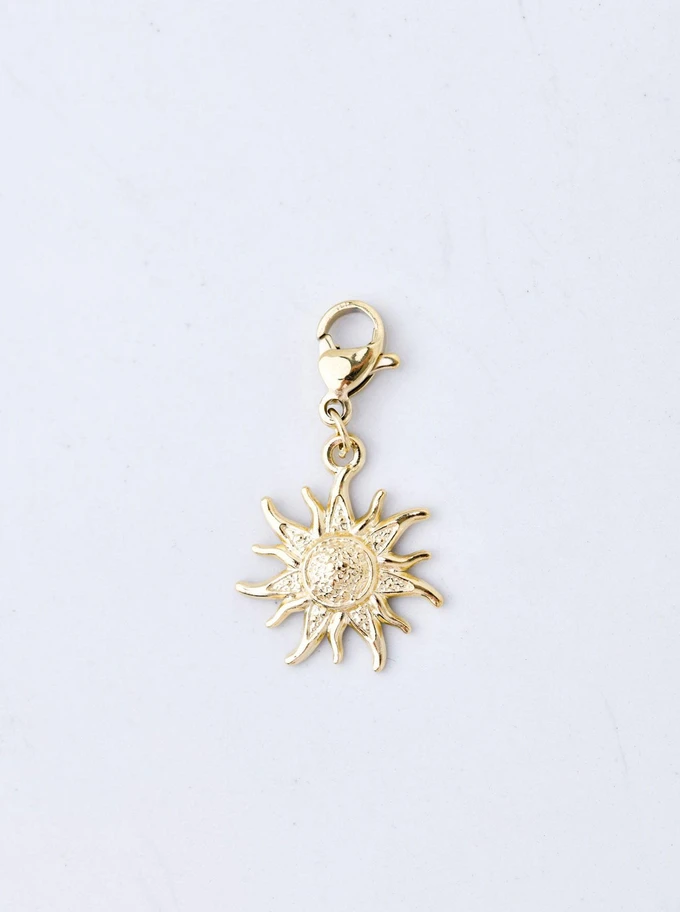 [Zestaw] Bransoletka łańcuch, baza Charms, stal pozłacana S109776Z00