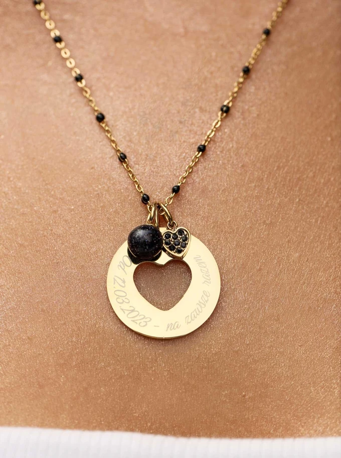 Zawieszka Noc Kairu, stal pozłacana SC08059Z00-20