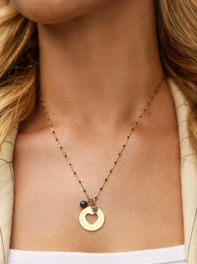 Zawieszka Noc Kairu, stal pozłacana SC08059Z00-20