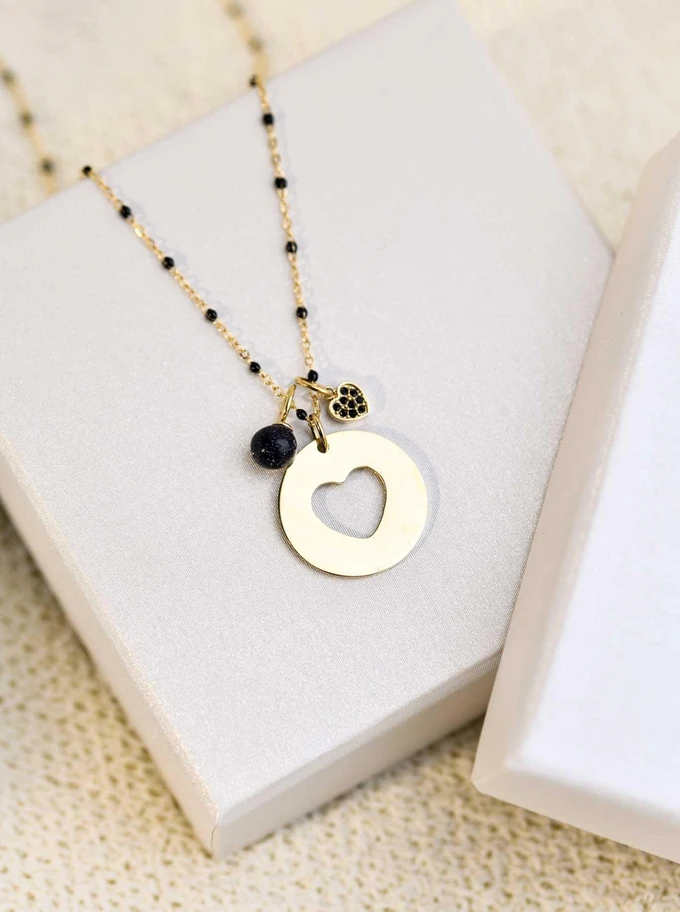 Zawieszka Noc Kairu, stal pozłacana SC08059Z00-20