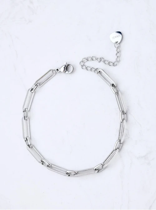 [Zestaw] Bransoletka łańcuch, baza Charms, stal S109776S00