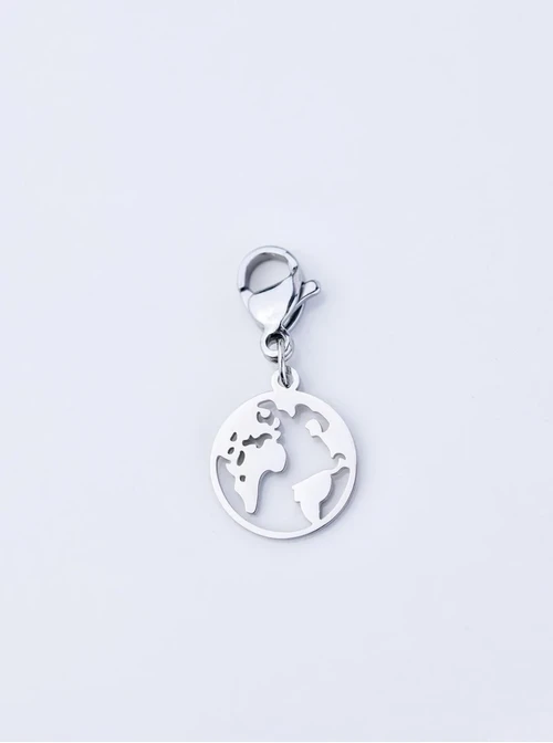 [Zestaw] Naszyjnik łańcuch, baza Charms, stal S309744S00